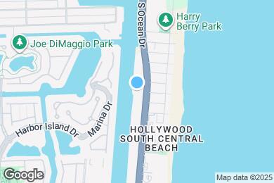 Map image of the property - 1500 S Ocean Dr