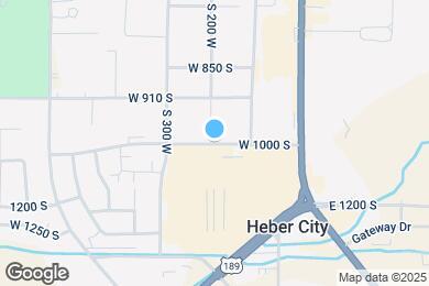 Map image of the property - 182 W 1000 S