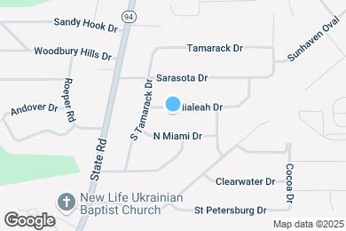 Map image of the property - 4477 Hialeah Dr