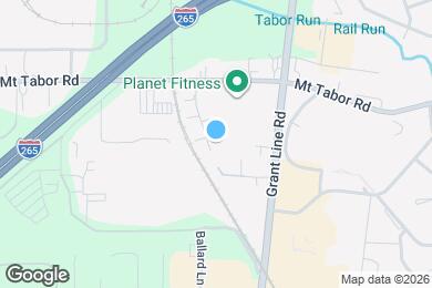 Map image of the property - 3416 Tabor Ct