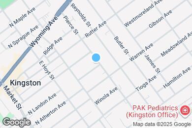 Map image of the property - 261 Pierce St