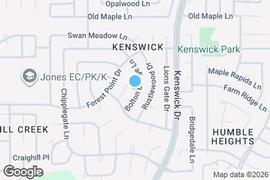 Map image of the property - 20003 Bolton Bridge Ln