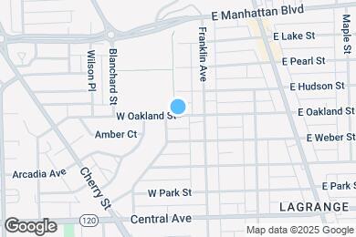 Map image of the property - 31 W Oakland St