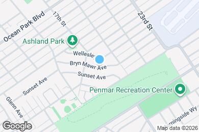 Map image of the property - 1735 Bryn Mawr Ave