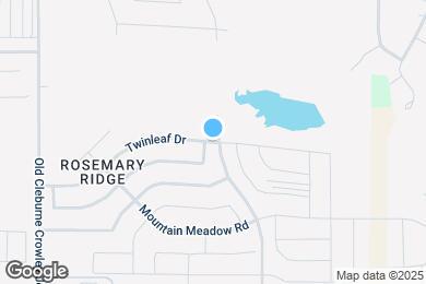 Map image of the property - 4025 Twinleaf Dr