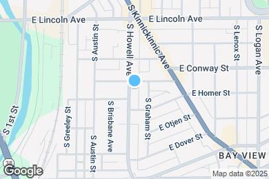 Map image of the property - 2462 S Howell Ave