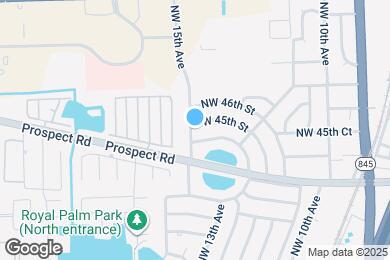 Map image of the property - 4440 NW 15th Ave