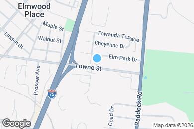 Map image of the property - 1112 Towne St