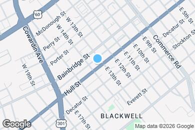 Map image of the property - 1309-1311 Hull Street