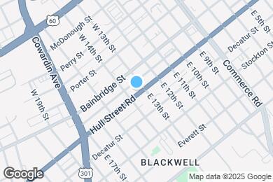 Map image of the property - 1313-1315 Hull St.