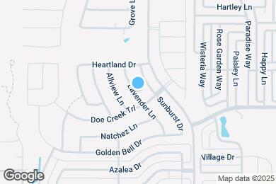 Map image of the property - 2518 Lavender Ln
