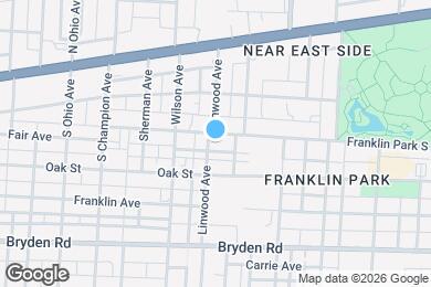 Map image of the property - 1327 Fair Ave