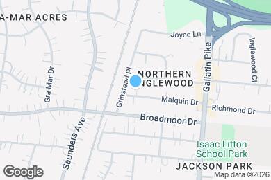 Map image of the property - 907A Malquin Dr