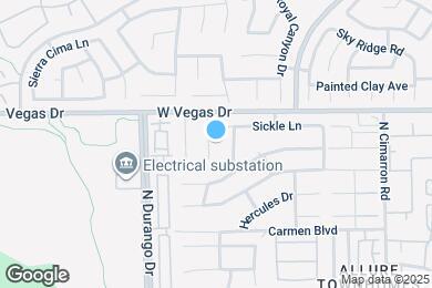 Map image of the property - 1424 N Astronomy Cir