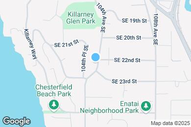 Map image of the property - 2205 104th Ave SE