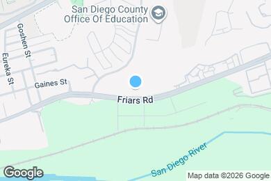 Map image of the property - 6314 Friars Rd