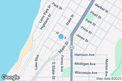 Map image of the property - 1107 State St