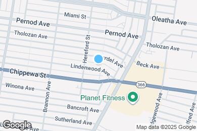 Map image of the property - 4955 Lindenwood Ave