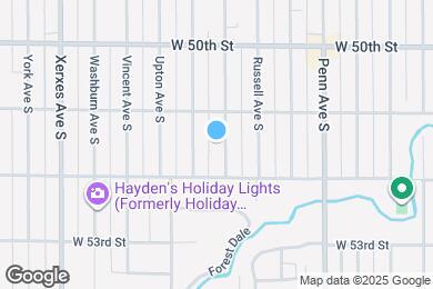 Map image of the property - 5128 Sheridan Ave S