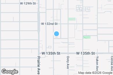 Map image of the property - 13322 Cordary Ave