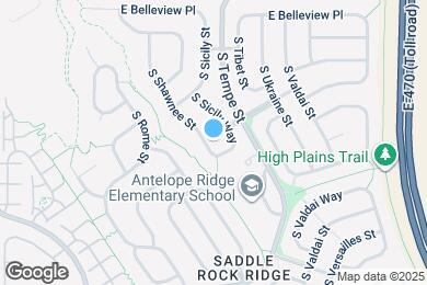 Map image of the property - 5348 S Shawnee St
