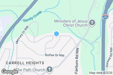Map image of the property - 942 Fairburn Rd NW
