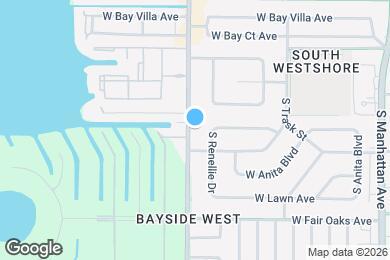 Map image of the property - 4034 S Westshore Blvd