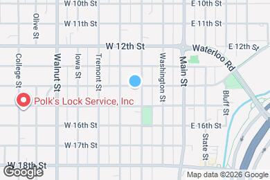 Map image of the property - 1403 Clay St