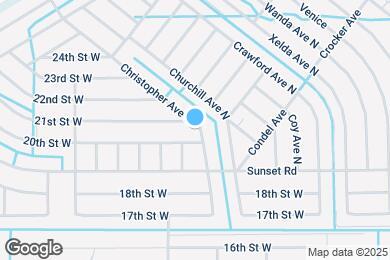 Map image of the property - 2005 Christopher Ave N