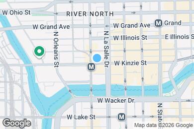 Map image of the property - 171 W Kinzie St