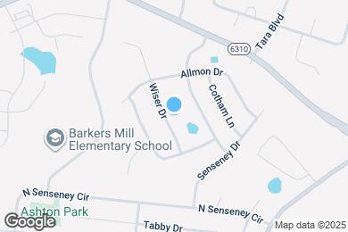 Map image of the property - 3369 Wiser Dr