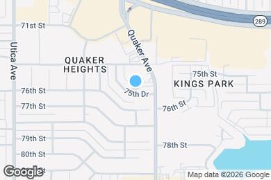 Map image of the property - 4410 75th Dr