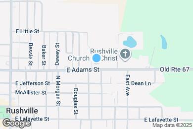 Map image of the property - 505 E Adams St