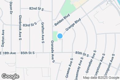 Map image of the property - 8412 Grange Blvd