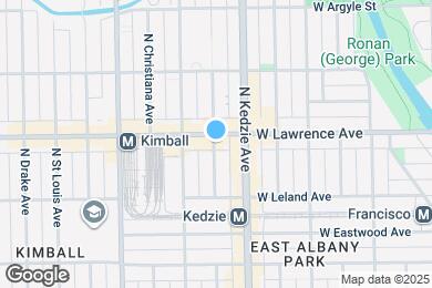 Map image of the property - 4755 N Sawyer Ave