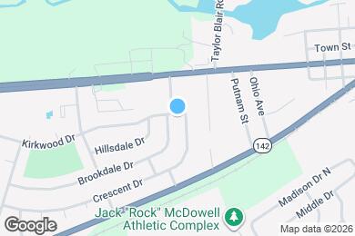 Map image of the property - 555 Kirkwood Dr