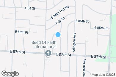 Map image of the property - 8600 Maple Ave