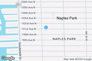 Map image of the property - 616 101st Ave N