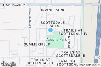 Map image of the property - 1221 N 85th Pl