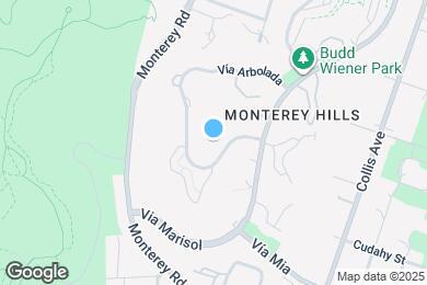 Map image of the property - 4210 Via Arbolada