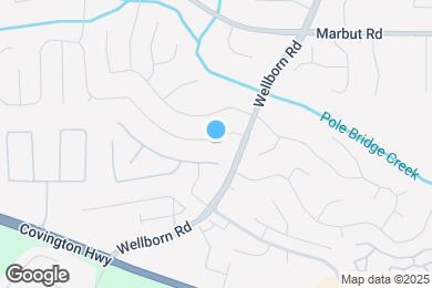 Map image of the property - 5813 Wellborn Creek Dr