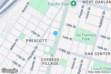 Map image of the property - 1409 16th St