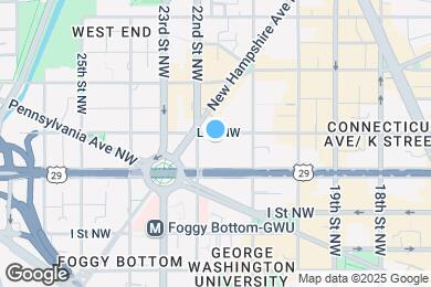 Map image of the property - 2140 L St NW