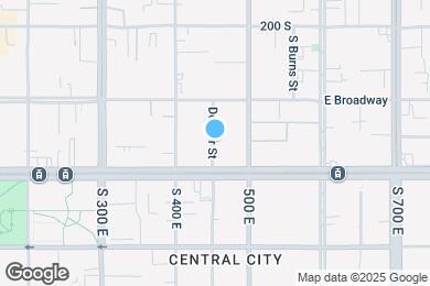 Map image of the property - 357 E 500 S