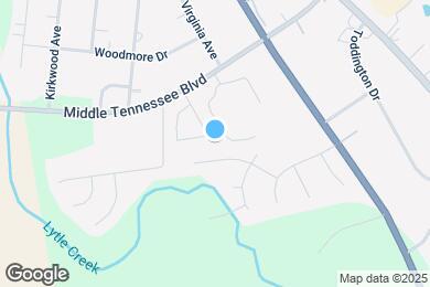 Map image of the property - 1280 Middle Tennessee Blvd