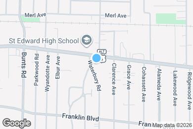 Map image of the property - Waterbury Apartments