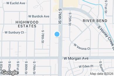 Map image of the property - 3367 S 76th St