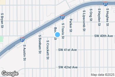 Map image of the property - 4003 S Bowie St
