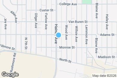 Map image of the property - 724 Haines Ave