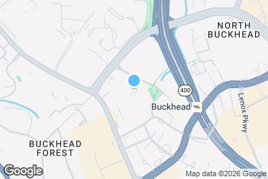 Map image of the property - 3338 Peachtree Rd